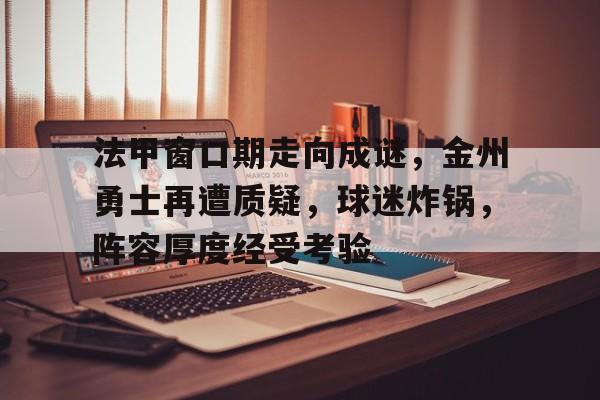 法甲窗口期走向成谜，金州勇士再遭质疑，球迷炸锅，阵容厚度经受考验的简单介绍